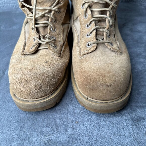 Bates US Army Desert Combat Boots Gore-Tex Vibram Sole Tan Mens Size 7W Gorpcore - Picture 5 of 13